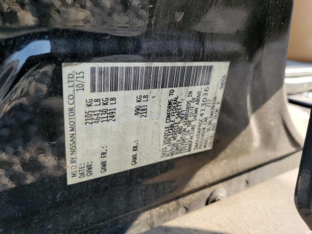 2016 NISSAN MAXIMA 3.5S 1N4AA6AP4GC413036