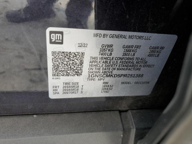 2023 CHEVROLET TAHOE C150 1GNSCMKD5PR251388