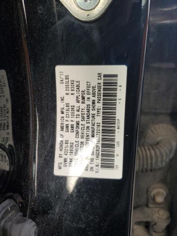2017 HONDA ACCORD SPORT SPECIAL EDITION 1HGCR2F16HA220183