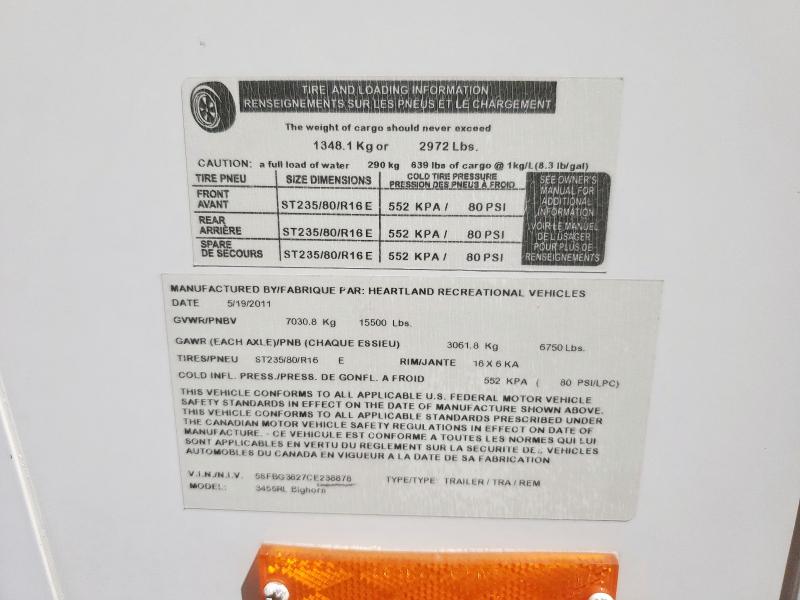 2012 HEART LAND BIG COUNTR #3285803662