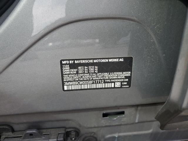 2025 BMW 330XI 3MW89CW00S8F17712