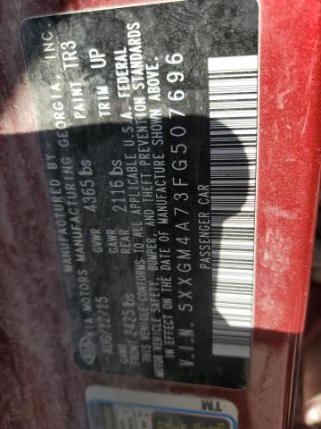 2015 KIA OPTIMA LX 5XXGM4A73FG507696