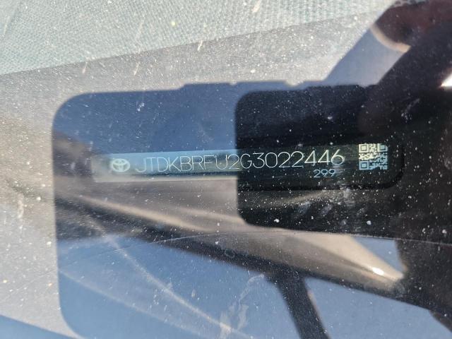 2016 TOYOTA PRIUS JTDKBRFU2G3022446