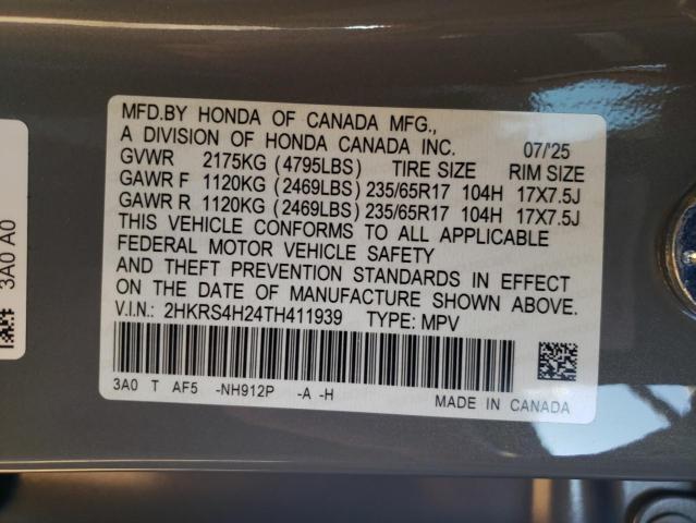 2026 HONDA CR-V LX 2HKRS4H24TH411939