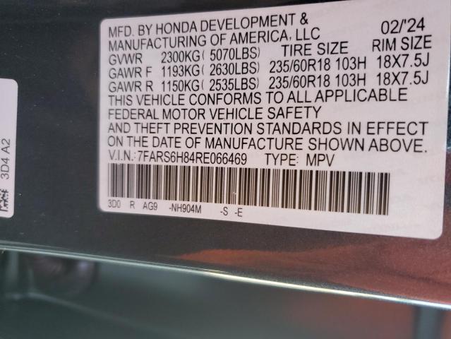 2024 HONDA CR-V SPORT - 7FARS6H84RE066469