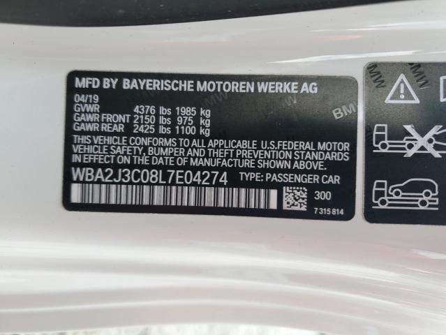 2020 BMW 230XI WBA2J3C08L7E04274