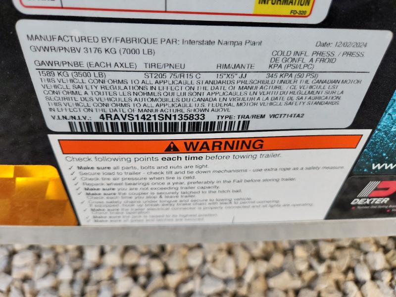 2025 INTERSTATE ENCLOSED C #3236745353