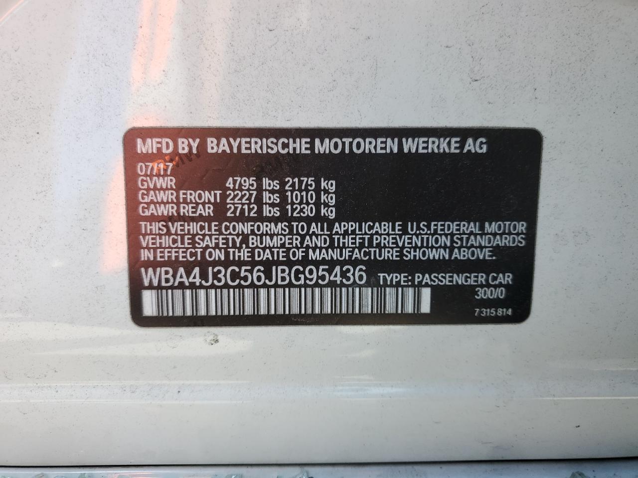 BMW 4 SERIES GRAN COUPE GRAN COUPE