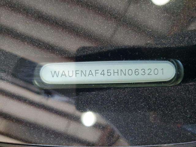 2017 AUDI A4 PRESTIG WAUFNAF45HN063201