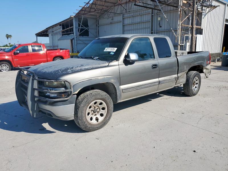 CHEVROLET SILVERADO 2001 gray  gas 2GCEK19T411325453 photo #1