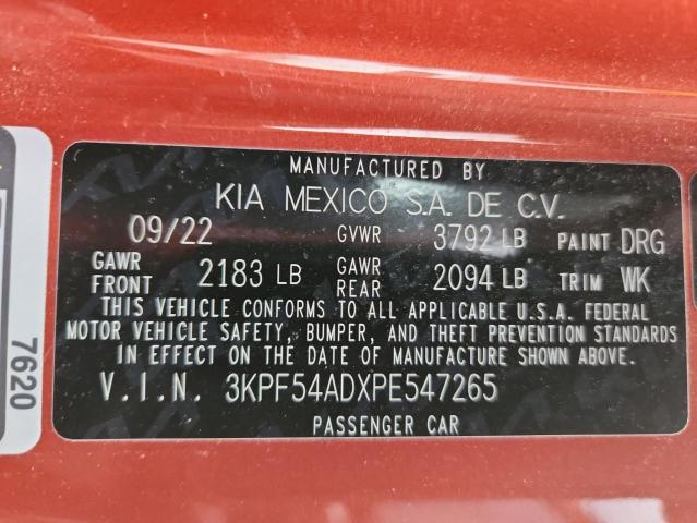 2023 KIA FORTE GT L - 3KPF54ADXPE547265