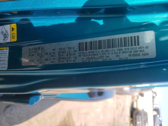 2020 JEEP WRANGLER U - 1C4HJXENXLW147277