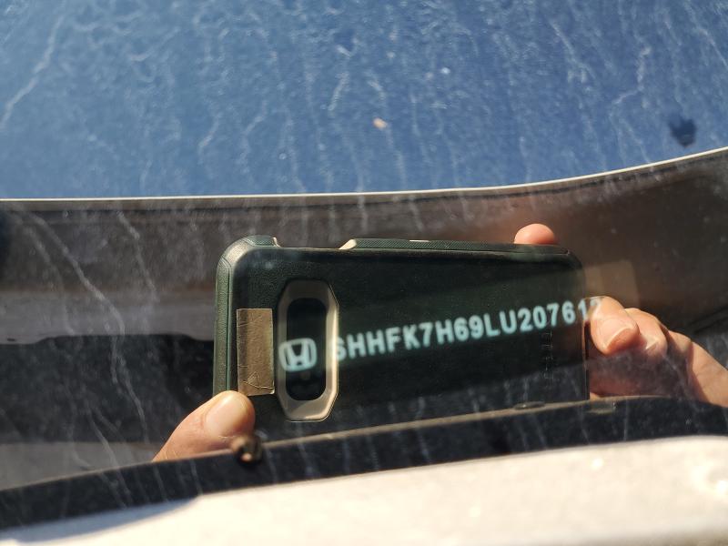 2020 HONDA CIVIC EX - SHHFK7H69LU207612