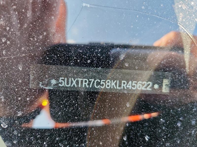 2019 BMW X3 SDRIVE30I 5UXTR7C58KLR45622