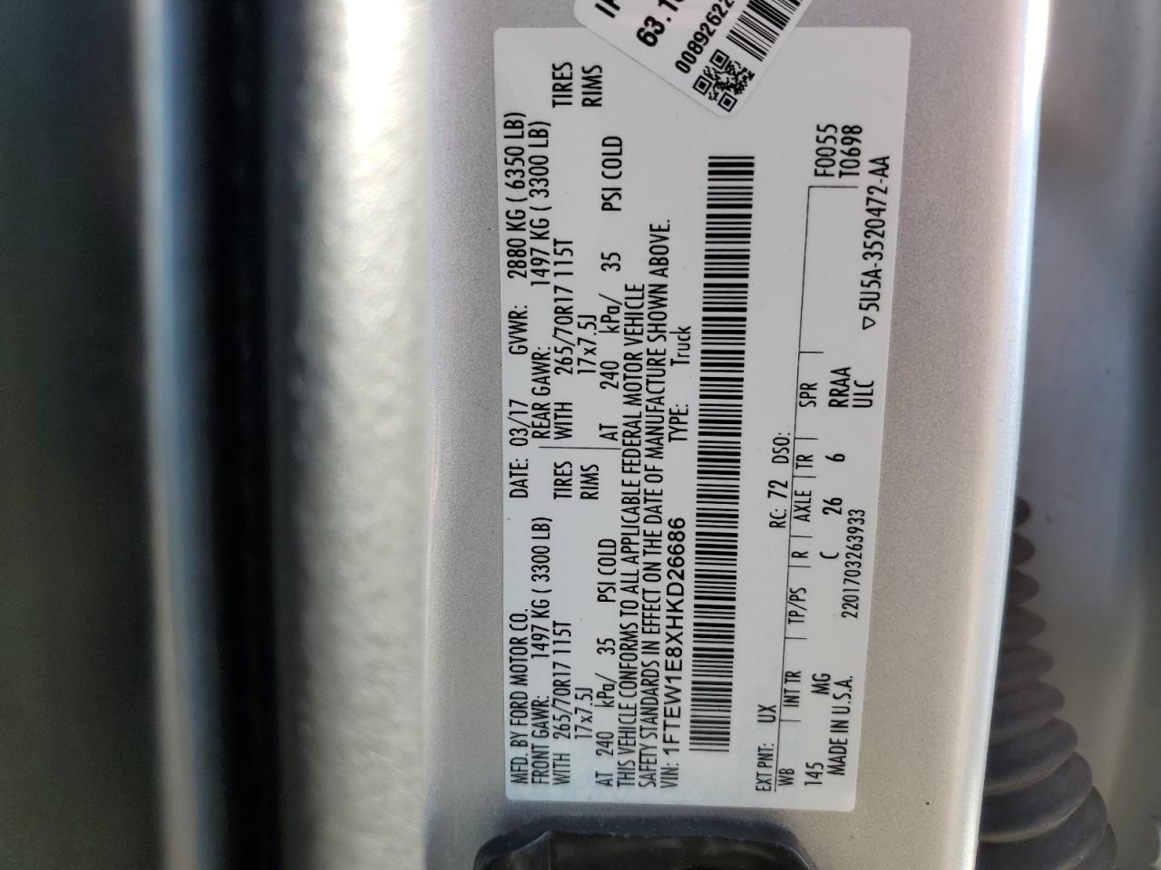 FORD F-150 SUPERCREW