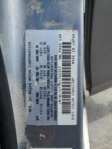 2013 MAZDA 3 I #3284015795