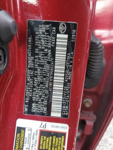 2017 TOYOTA CAMRY LE 4T1BF1FK1HU652471