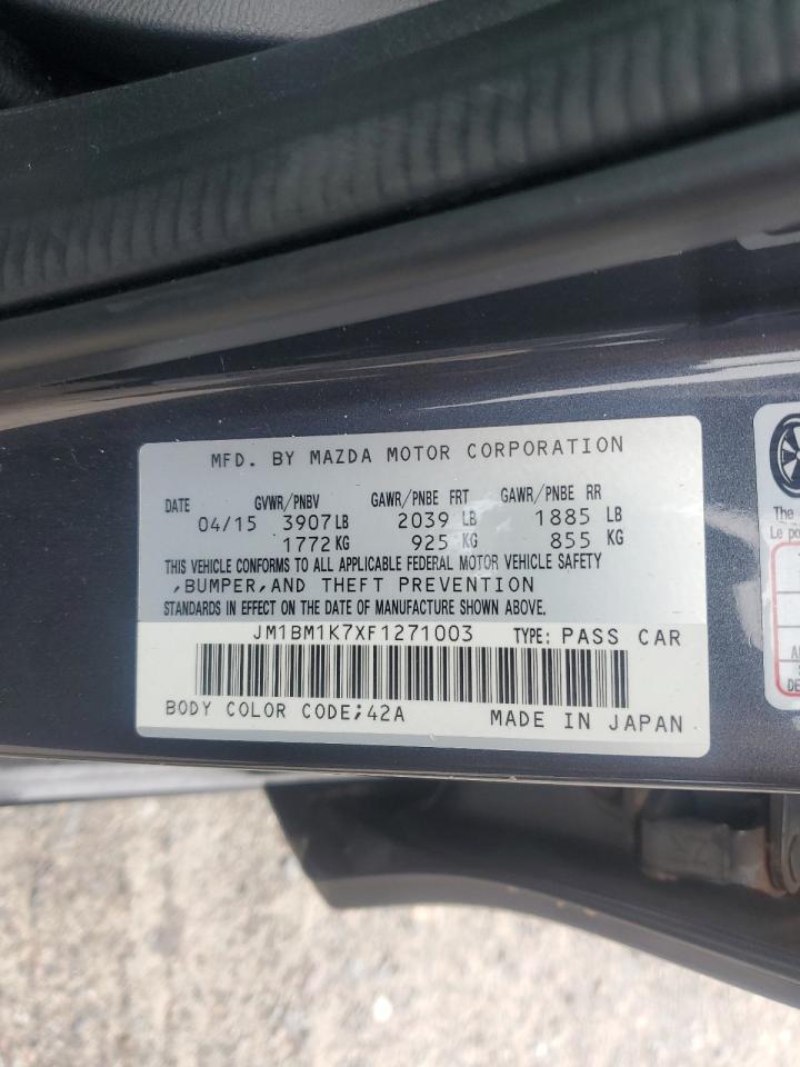 Lot #3240105524 2015 MAZDA 3 SPORT