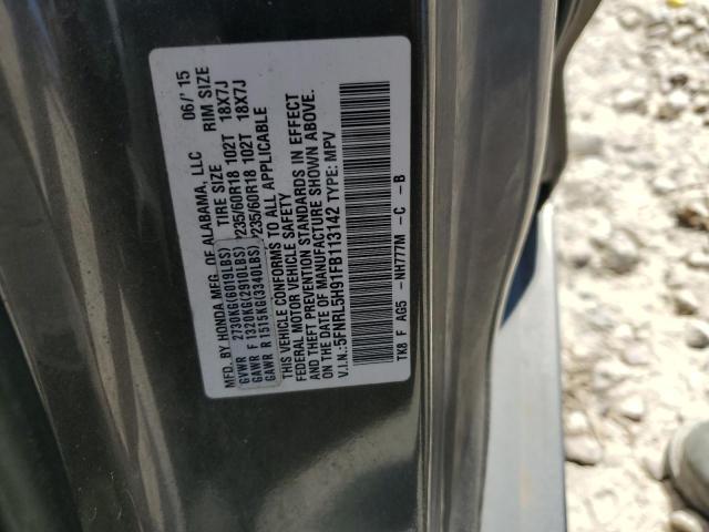 2015 HONDA ODYSSEY TO 5FNRL5H91FB113142