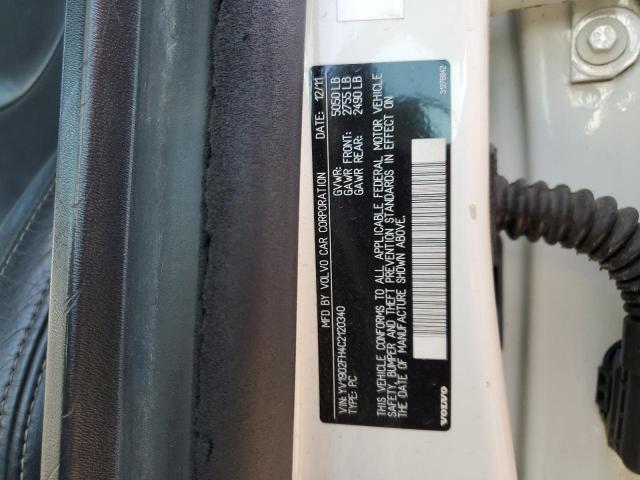 2012 VOLVO S60 T6 - YV1902FH4C2120340