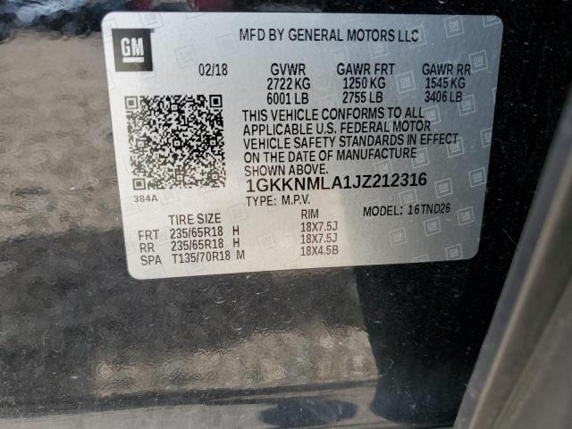 2018 GMC ACADIA SLT #3287815091