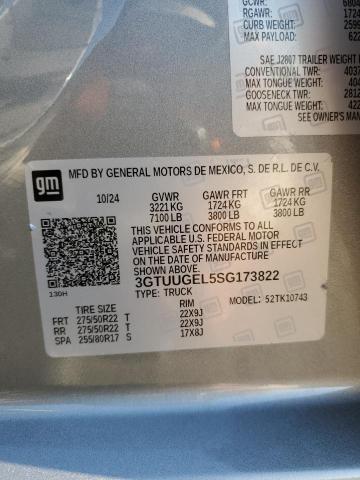 2025 GMC SIERRA K15 3GTUUGEL5SG173822