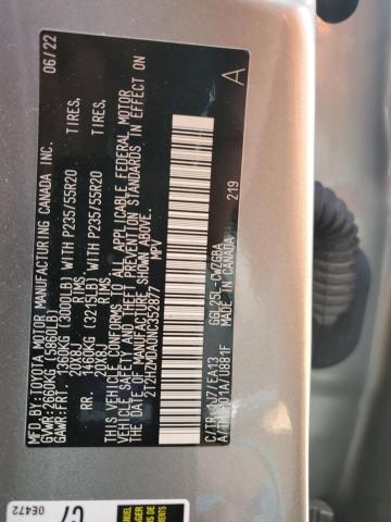 2022 LEXUS RX 350 2T2HZMDA0NC352877