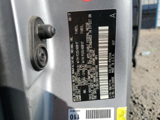2017 TOYOTA SIENNA LE 5TDKZ3DC1HS871146