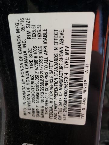 2016 HONDA CR-V LX - 2HKRM4H30GH657914