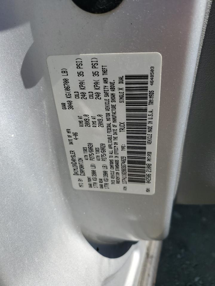 Lot #3235909054 2006 DODGE RAM 1500 S