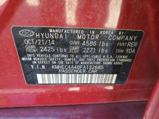 2015 HYUNDAI SONATA HYB KMHEC4A48FA132685