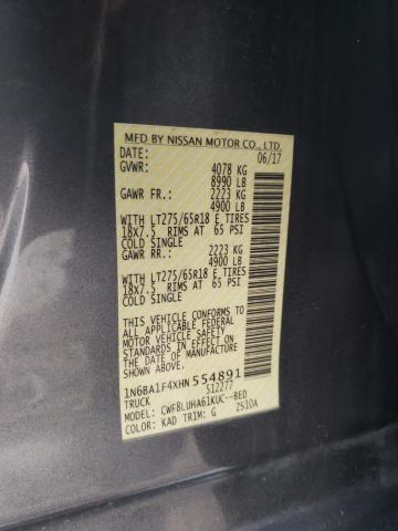 2017 NISSAN TITAN XD S #3253714982