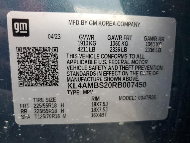 2024 BUICK ENCORE GX PREFERRED - KL4AMBS20RB007450