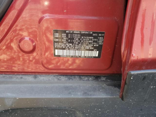 2017 SUBARU OUTBACK 2. 4S4BSANC1H3414261