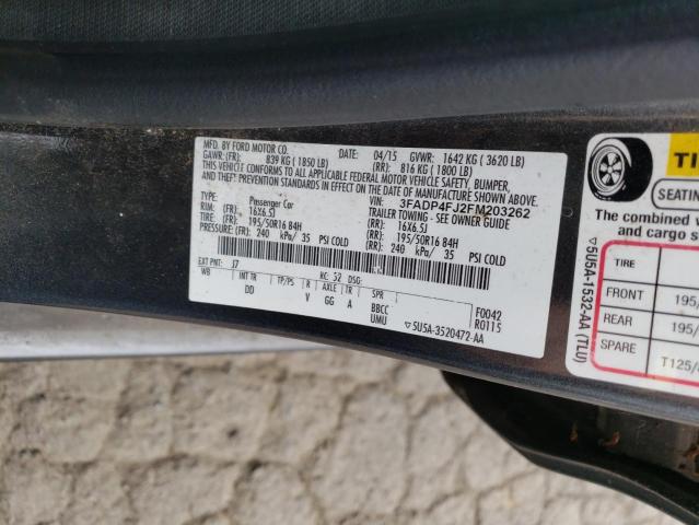 2015 FORD FIESTA TITANIUM 3FADP4FJ2FM203262