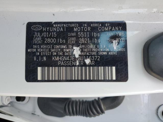 2016 HYUNDAI GENESIS 3. KMHGN4JE1GU116372