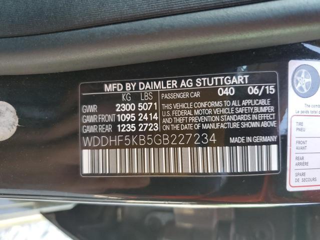 2016 MERCEDES-BENZ E 350 WDDHF5KB5GB227234