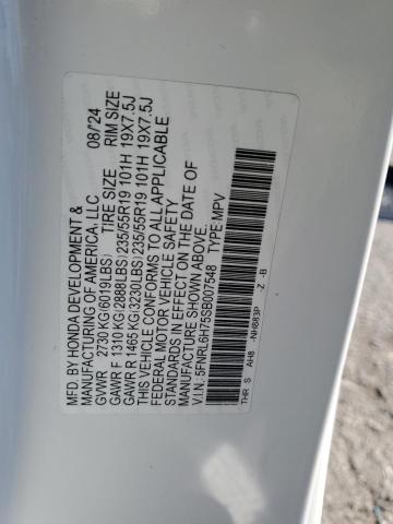 2025 HONDA ODYSSEY SP 5FNRL6H75SB007548