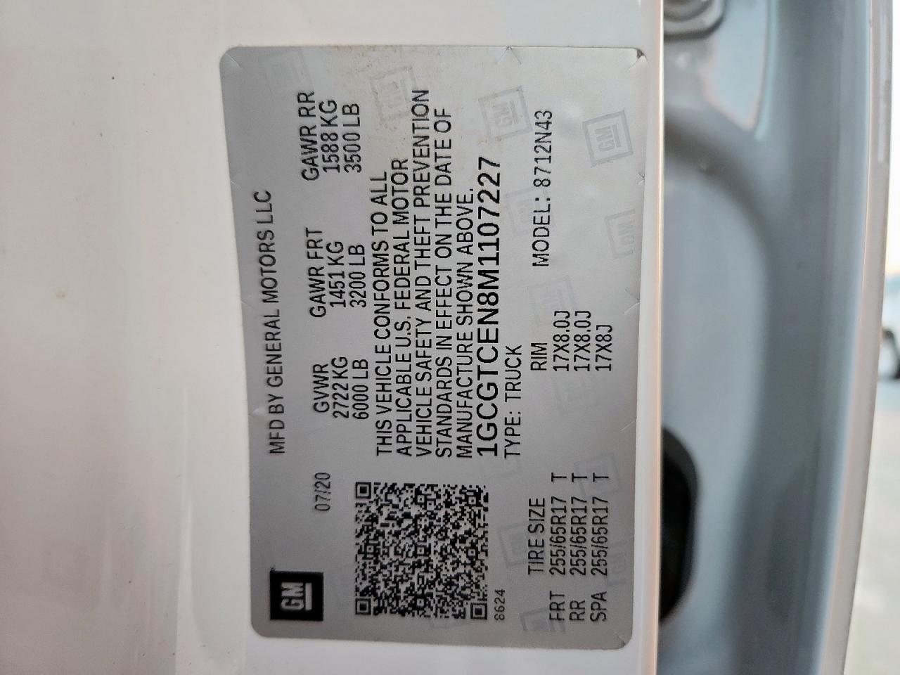 CHEVROLET COLORADO LT