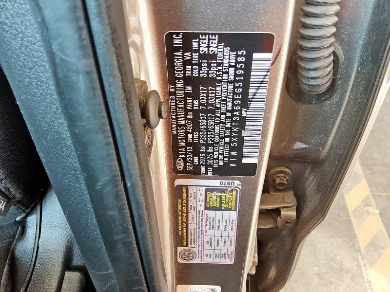 2014 KIA SORENTO LX - 5XYKT3A69EG519585