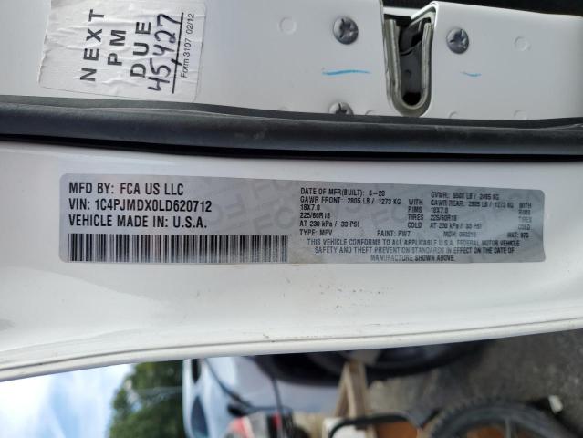 2020 JEEP CHEROKEE L - 1C4PJMDX0LD620712