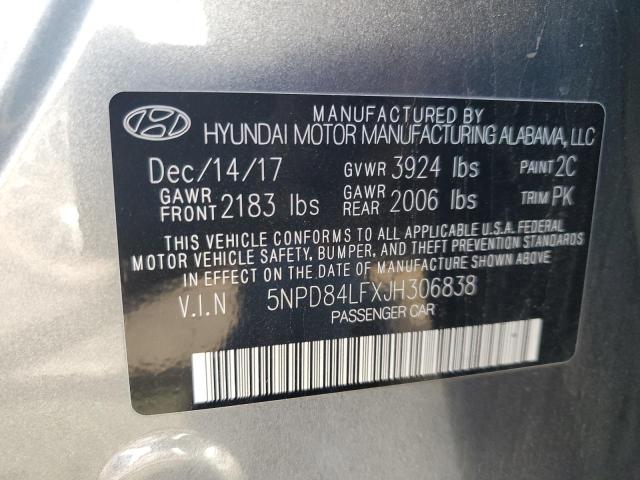 2018 HYUNDAI ELANTRA SE - 5NPD84LFXJH306838