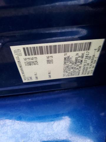 2019 NISSAN MAXIMA S 1N4AA6AV7KC373817