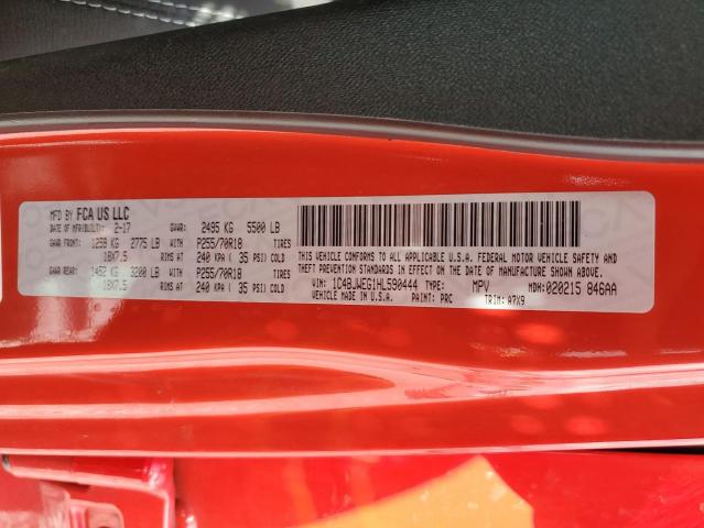 2017 JEEP WRANGLER U - 1C4BJWEG1HL590444