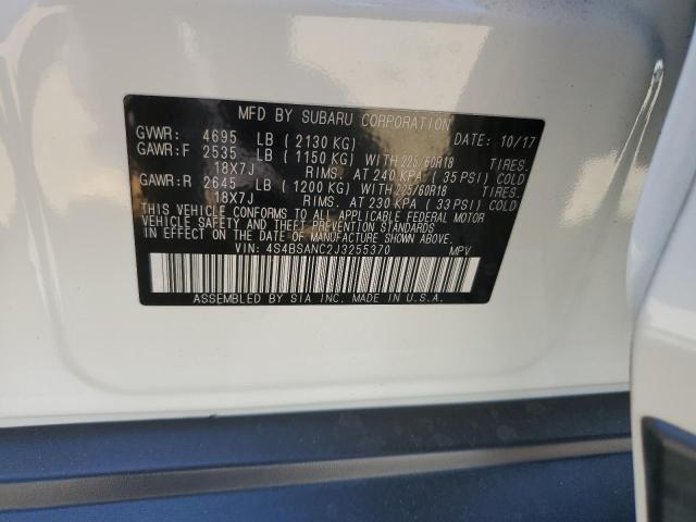 2018 SUBARU OUTBACK 2. #3304544447