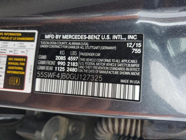 2016 MERCEDES-BENZ C 300 55SWF4JB0GU127325