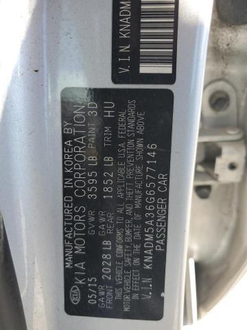 2016 KIA RIO LX KNADM5A36G6577146