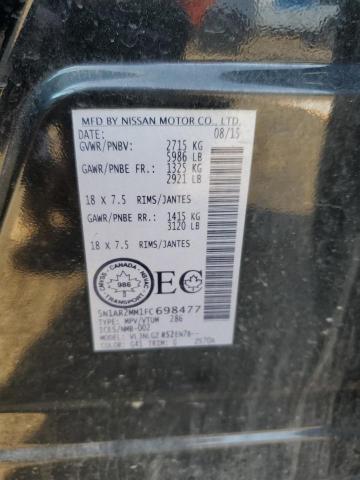 2015 NISSAN PATHFINDER - 5N1AR2MM1FC698477