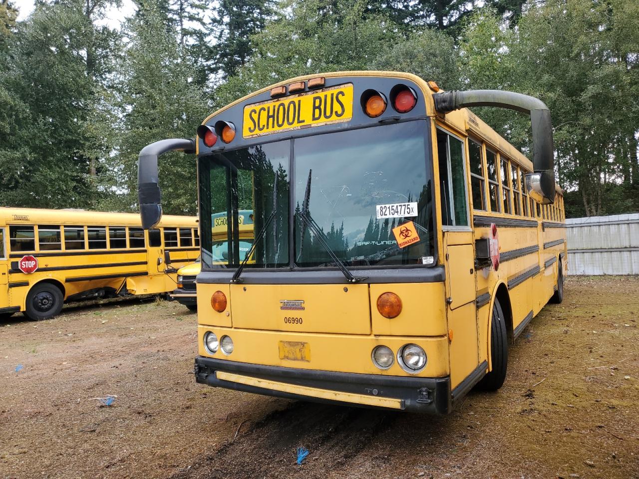 Lot #3256497676 2008 THOMAS SAF-T-LINER HDX