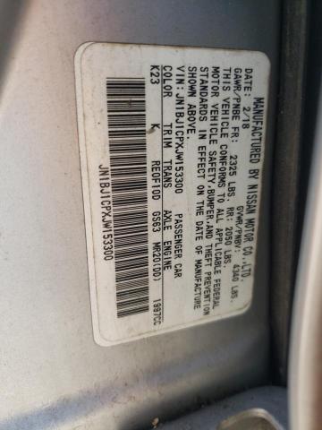 2018 NISSAN ROGUE SPORT S JN1BJ1CPXJW153300